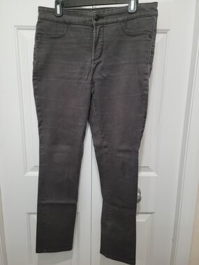NYDJ Charcoal Skinny Jeans w/ Stretch Fit & Lift Tuck Technology